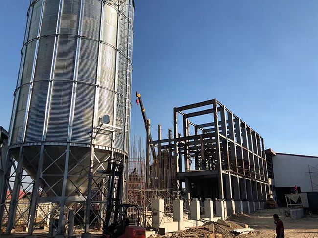 Solution de moulin à farine pour structure de plate-forme en acier