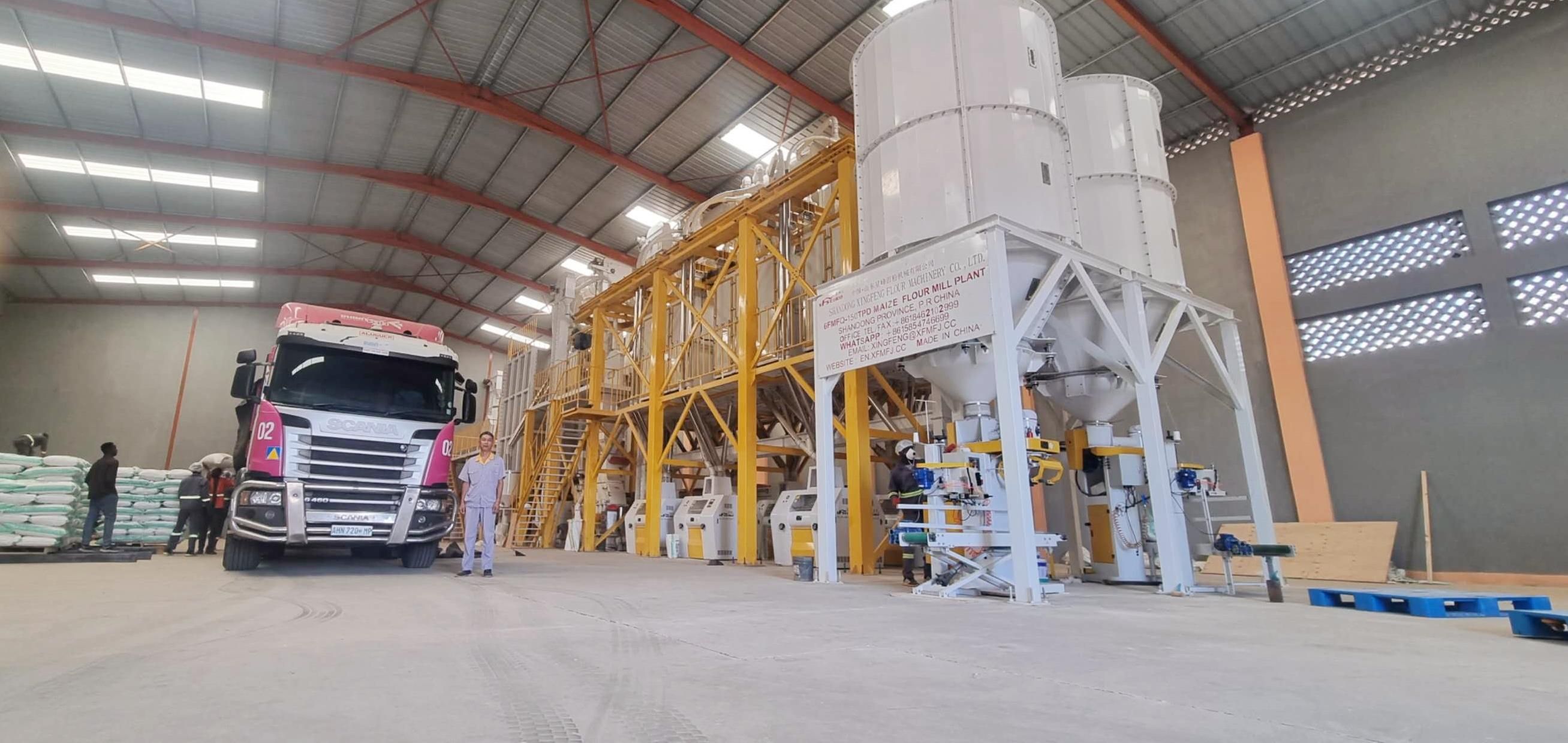 150-180TPD Maize Flour Mill Plant