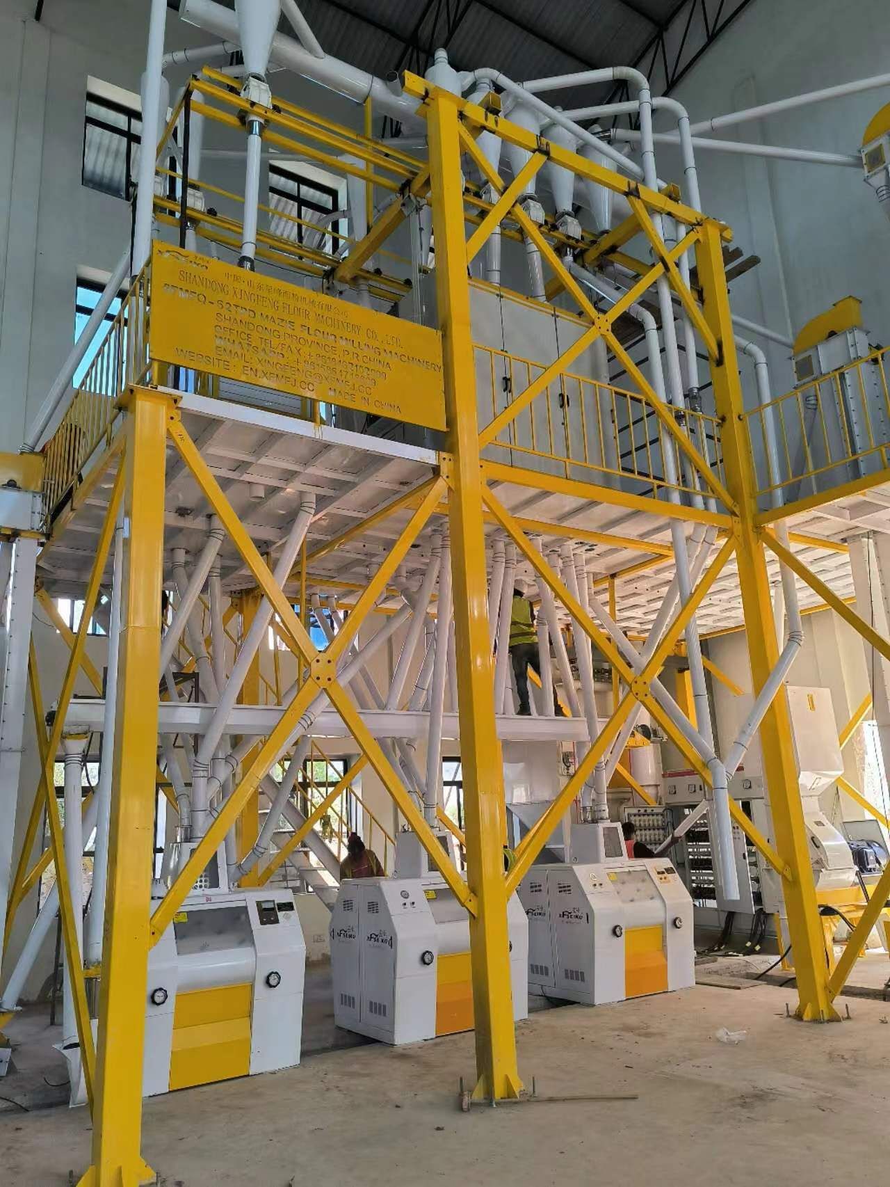 30-50TPD Maize Flour Mill Plant
