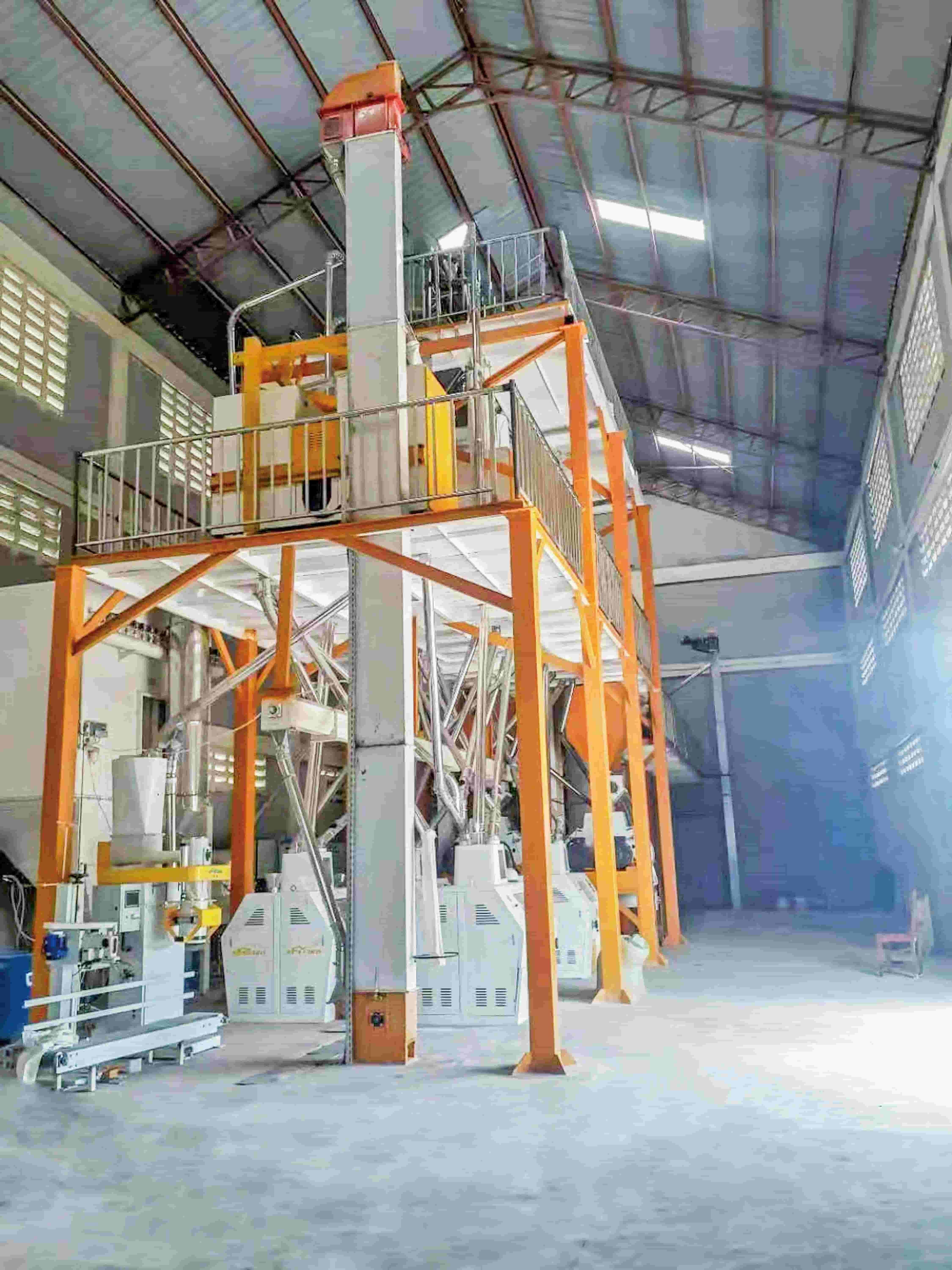 100-120TPD Maize Flour Mill Plant